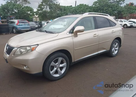 2010 Lexus Rx 350 z USA, uszkodzony, nr VIN JTJZK1BA2A2406880